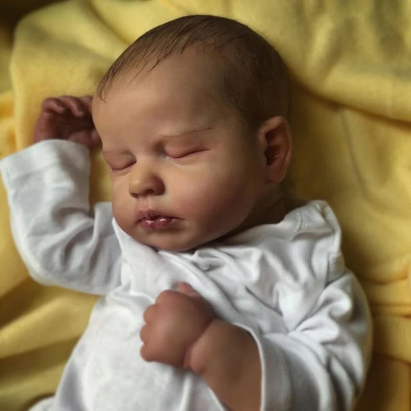 Realistic 48CM LouLou Sleeping Reborn Doll