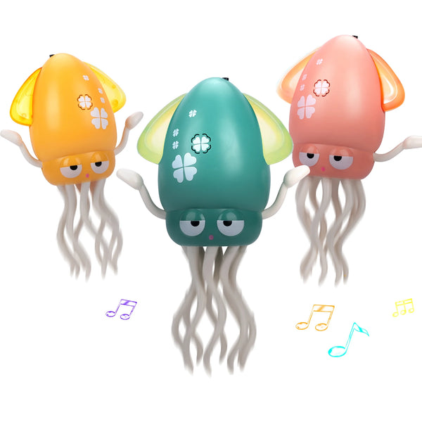 Electric Dancing Octopus Toy with Led & Music