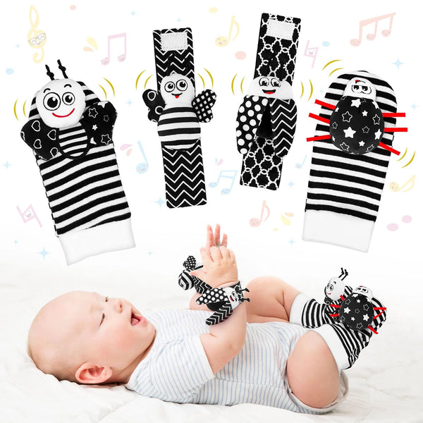 Foot Finders & Wrist Rattles for Infants
